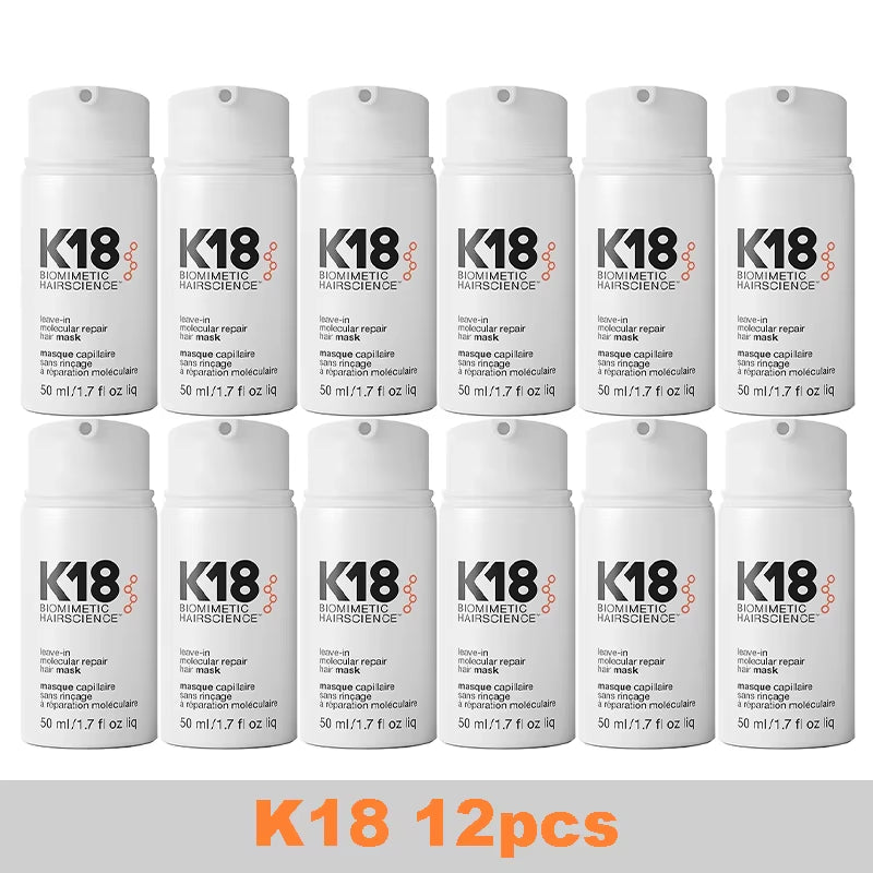 K18 Leave-In Molecular Repair Hair Mask – 4-Minute Treatment to Reverse Damage, Restore Strength & Shine
